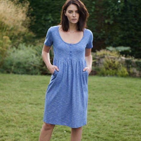 white christmas dresses Organic Cotton Dress