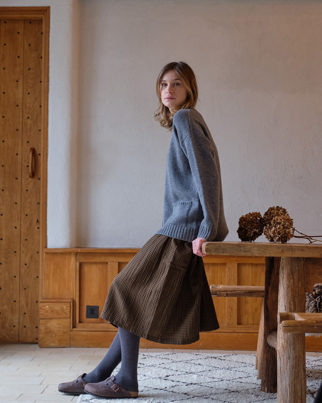 Pleated Skirt Winter Long Skirts Uk Winter Skirts For Ladies