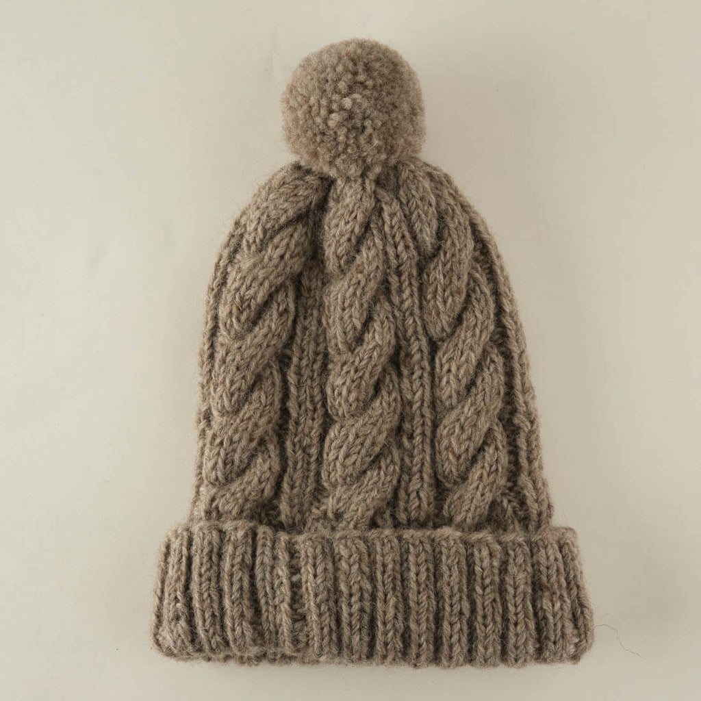 Inga Classic Wool Bobble Hat