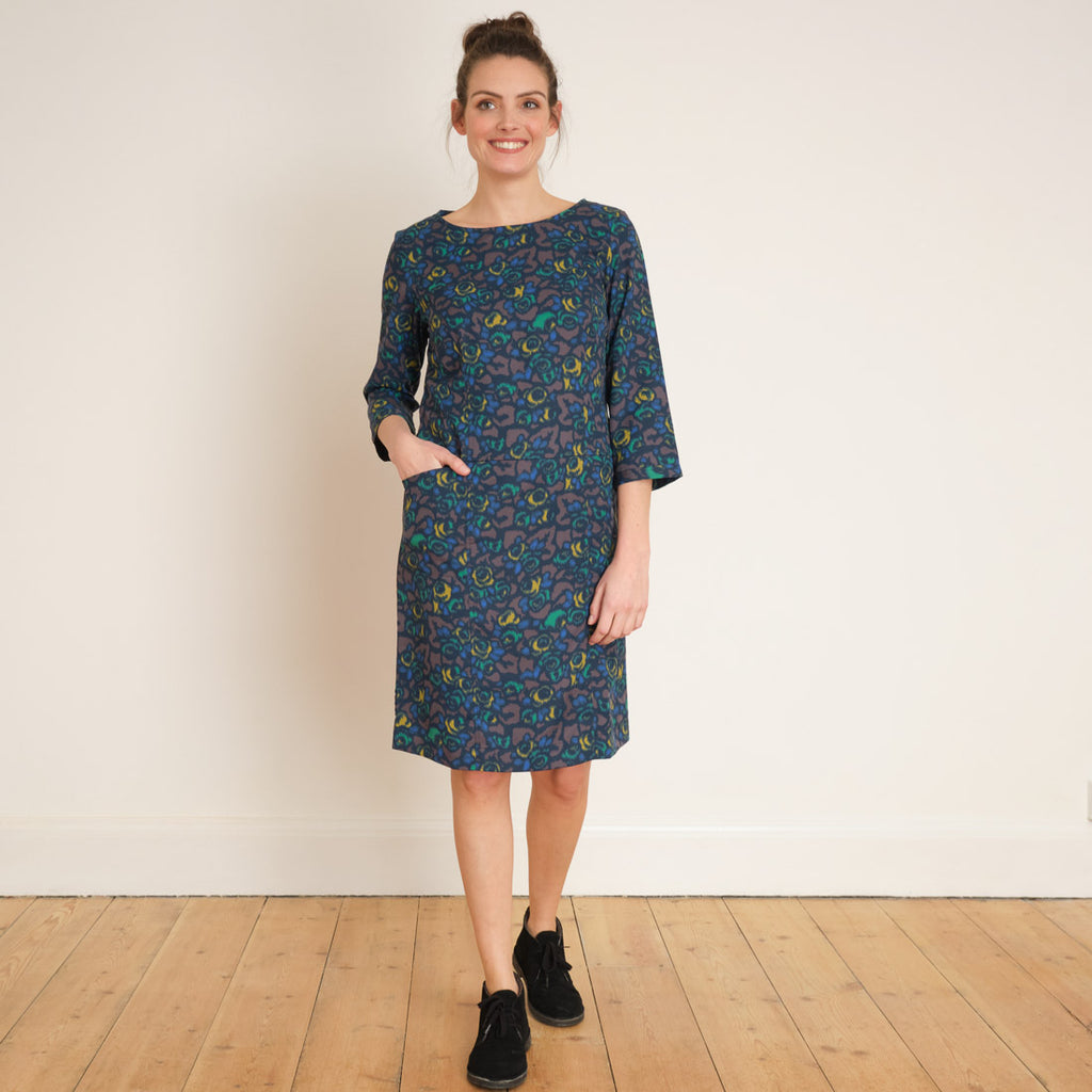 Thea Ethically Made Shift Dress by BIBICO