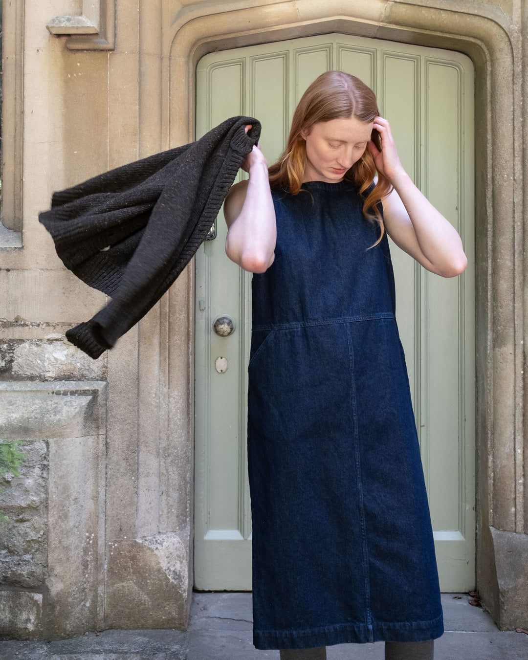 LINDA PINAFORE DRESS - BIBICO
