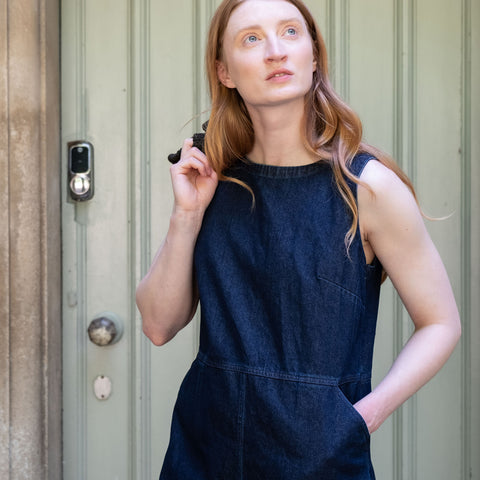 LINDA PINAFORE DRESS - BIBICO