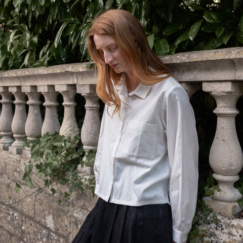 Ada Cropped Blouse - BIBICO