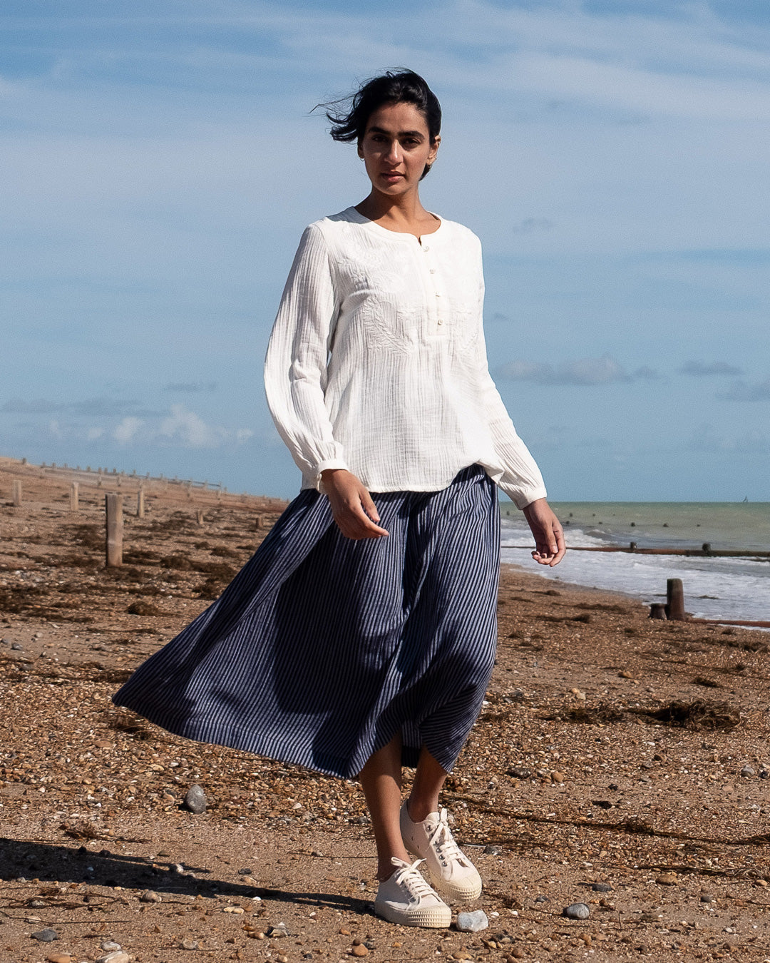 UNA MIDI SKIRT - BIBICO