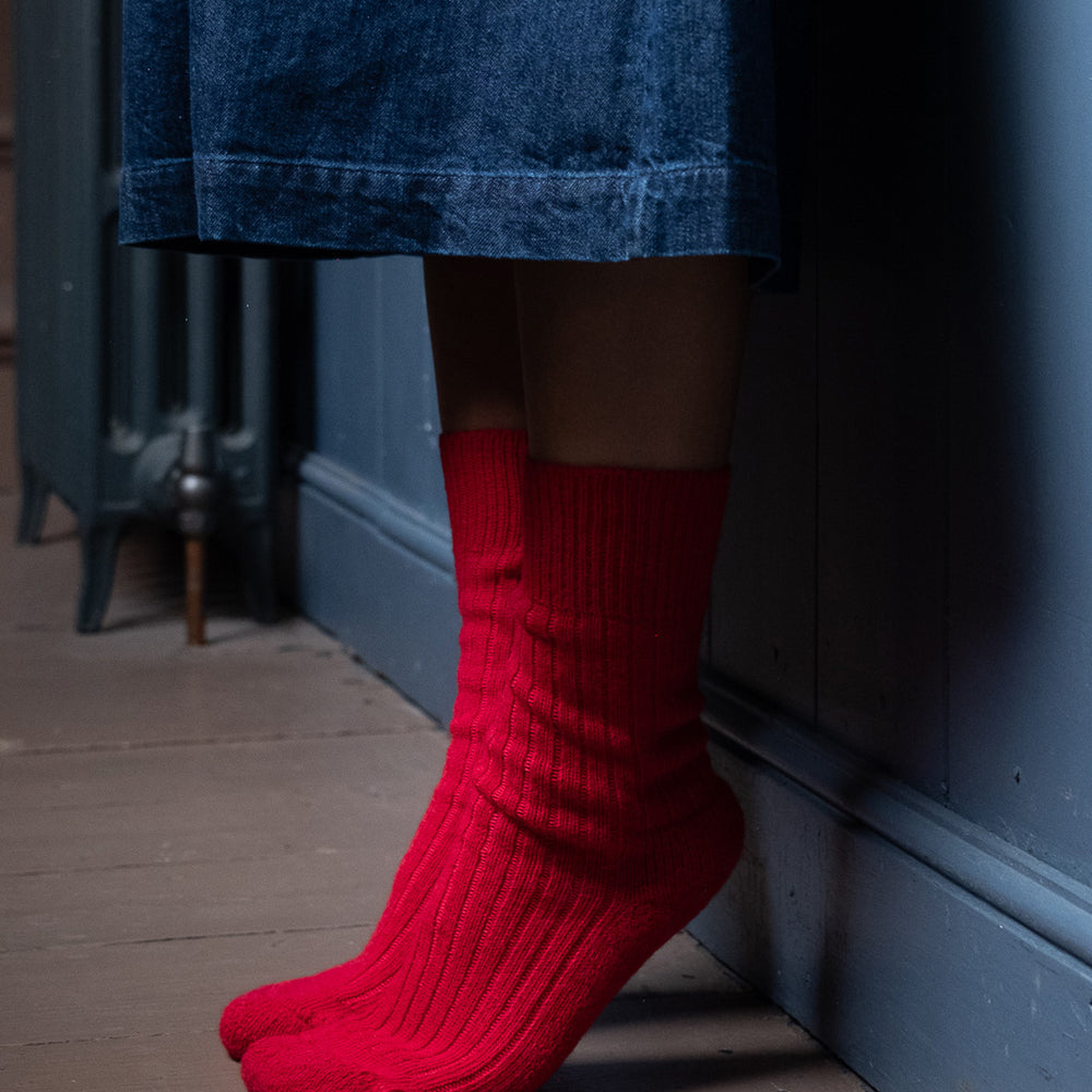 
                      
                        Red Alpaca Walking Socks
                      
                    