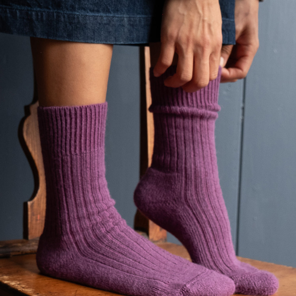 
                      
                        Damson Alpaca Walking Socks
                      
                    