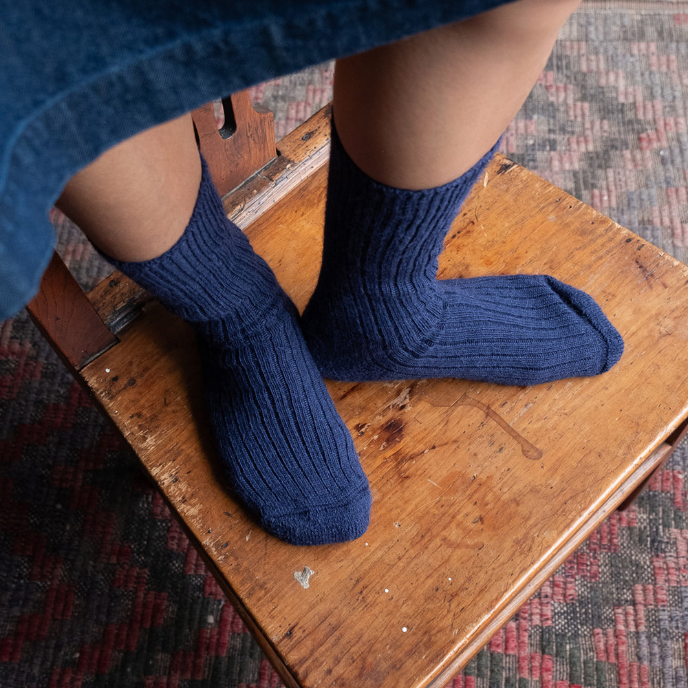 
                      
                        Navy Alpaca Walking Socks
                      
                    