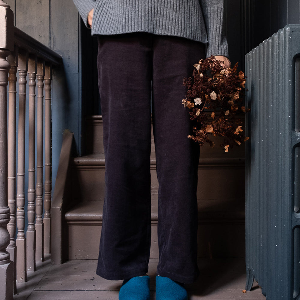 Greta Felted Wool Slippers