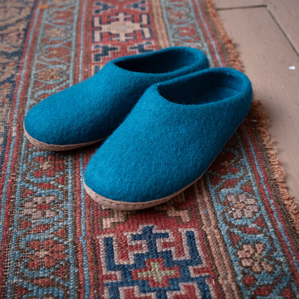 
                      
                        Greta Felted Wool Slippers
                      
                    