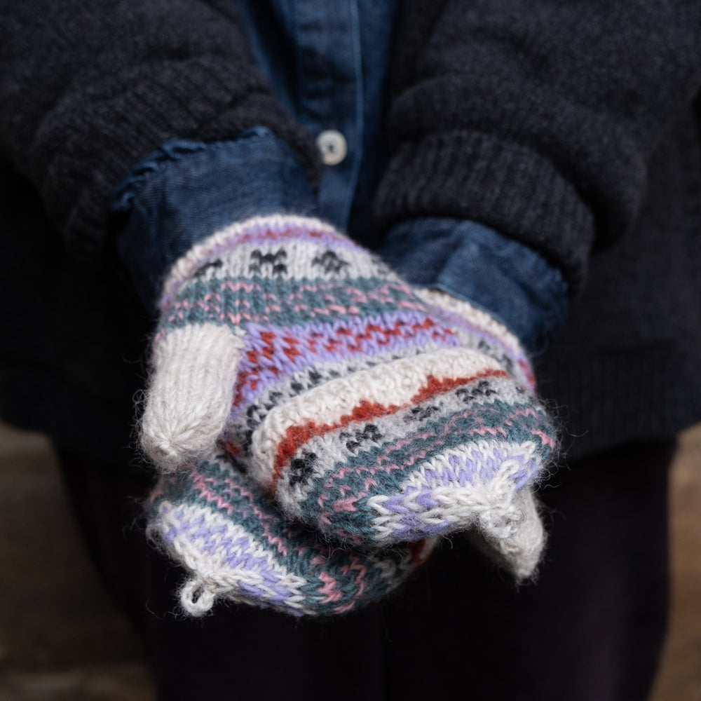 Agnes Fair Isle Mittens