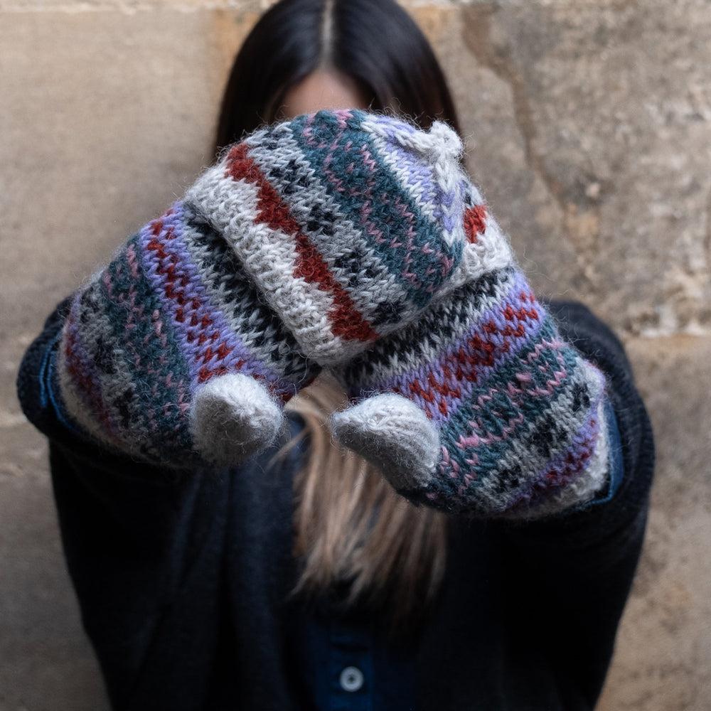 Agnes Fair Isle Mittens