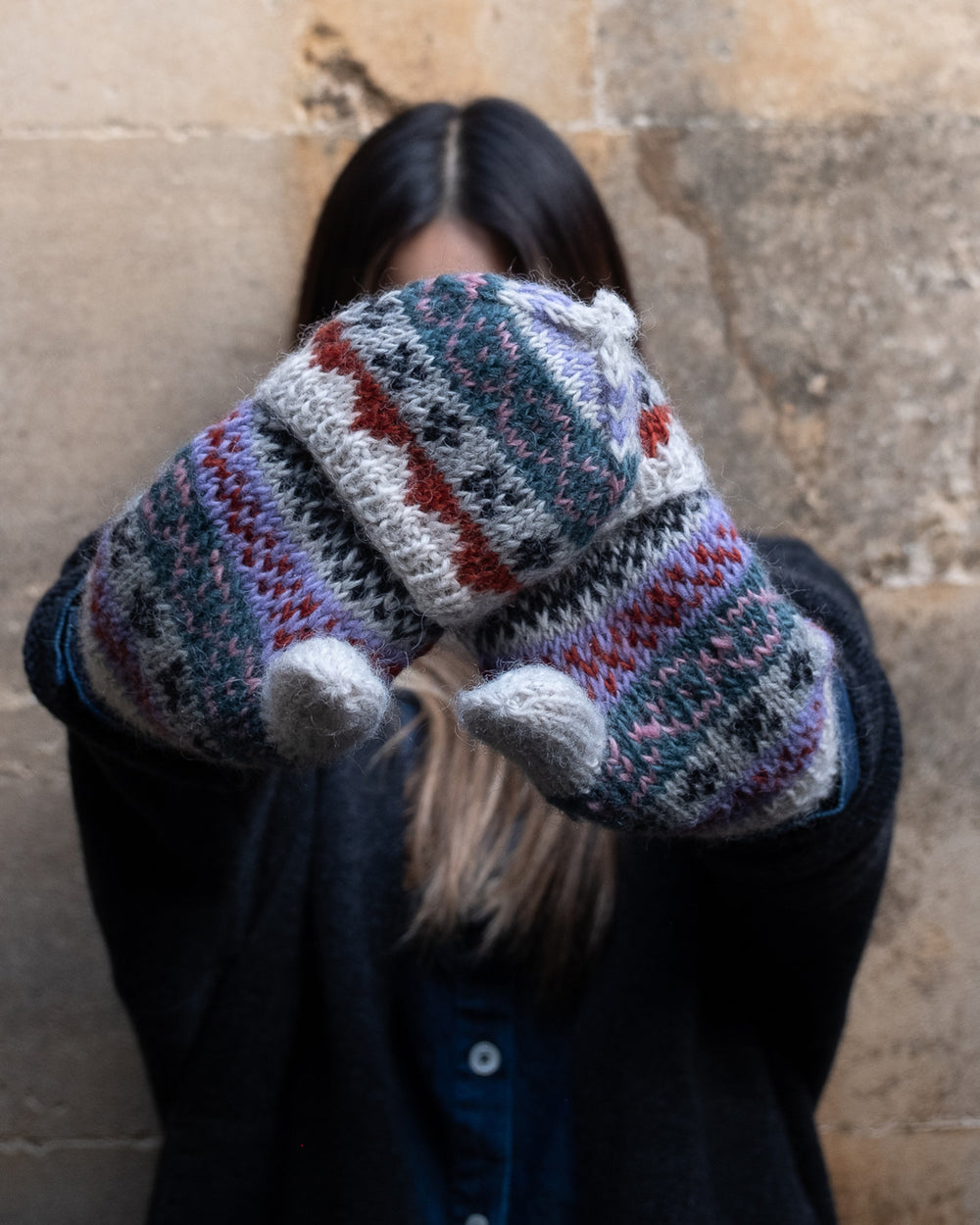 Agnes Fair Isle Mittens