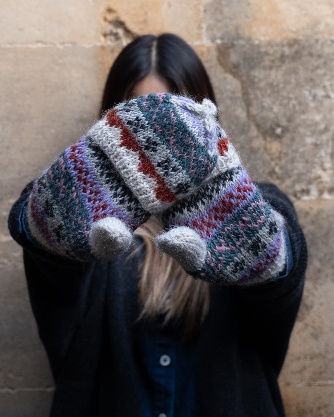 Agnes Fair Isle Mittens