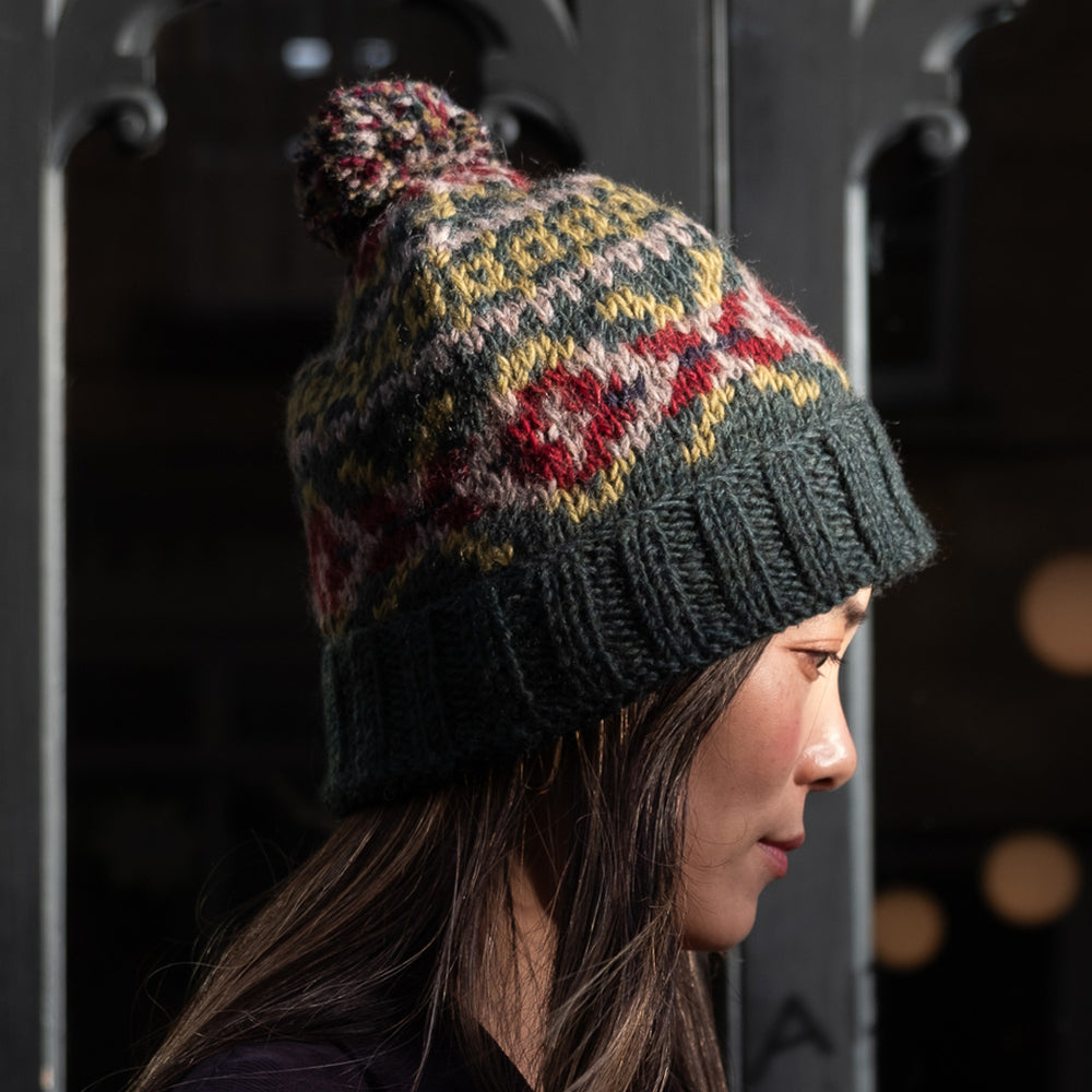 
                      
                        Highland Fair Isle Bobble Hat
                      
                    