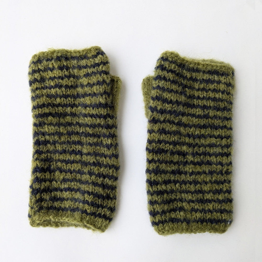 Willow Striped Mittens - BIBICO