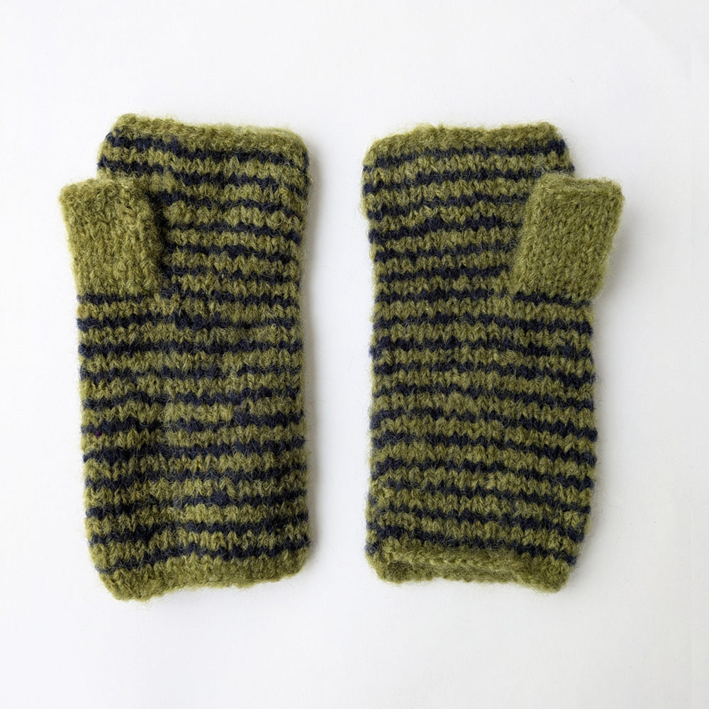 Willow Striped Mittens - BIBICO