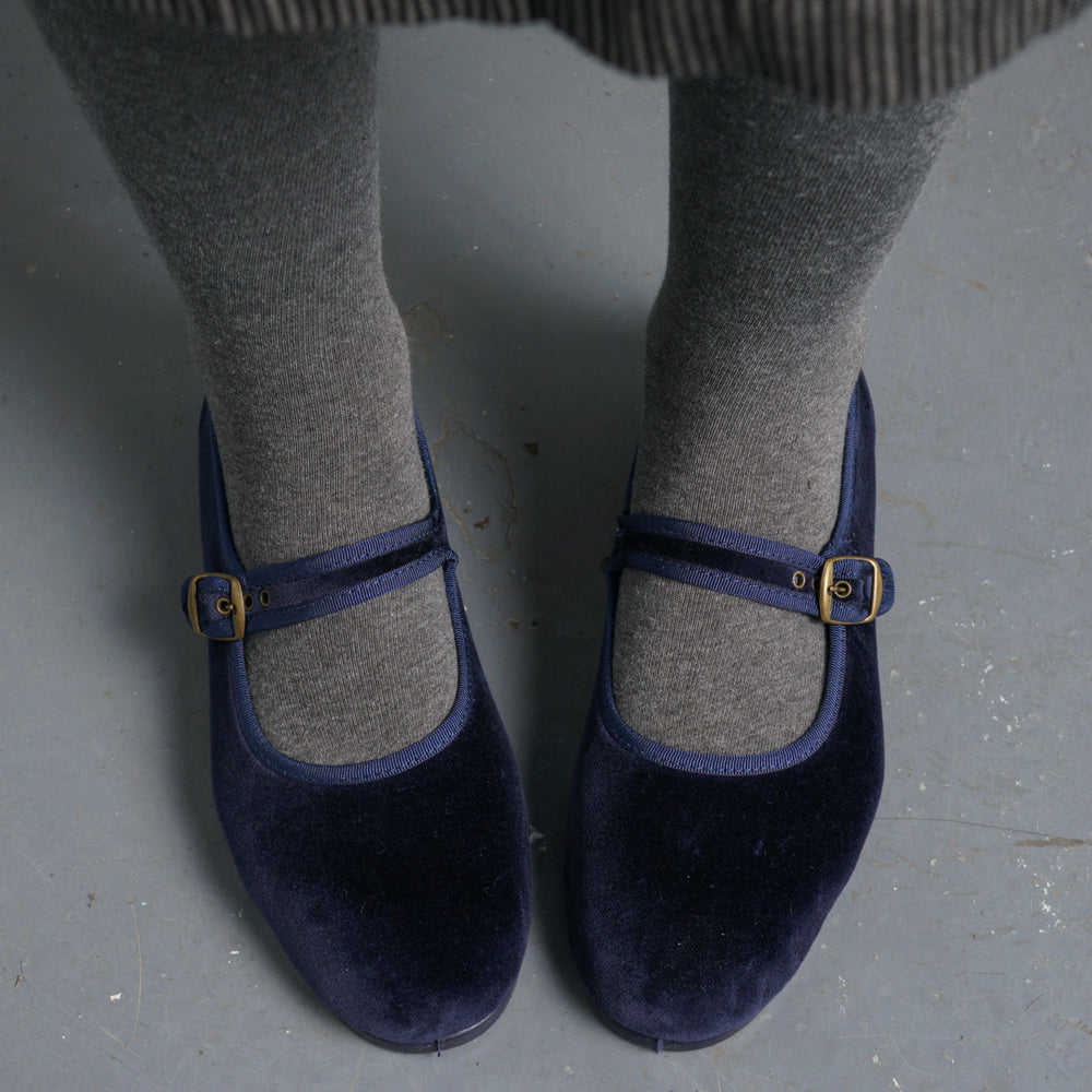 
                      
                        Mary Janes Velvet Shoes
                      
                    