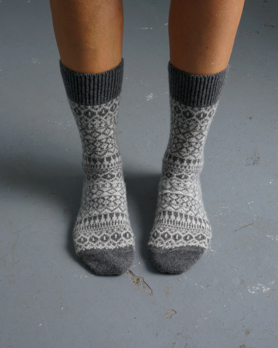 Hand knitted Wool Socks | Perfect for boot or slipper socks | by