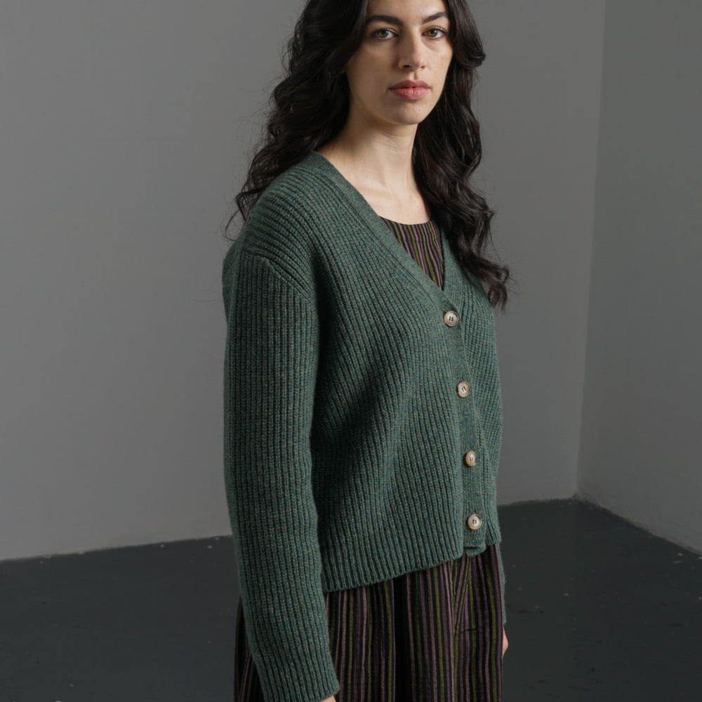Amita Ribbed Cardigan