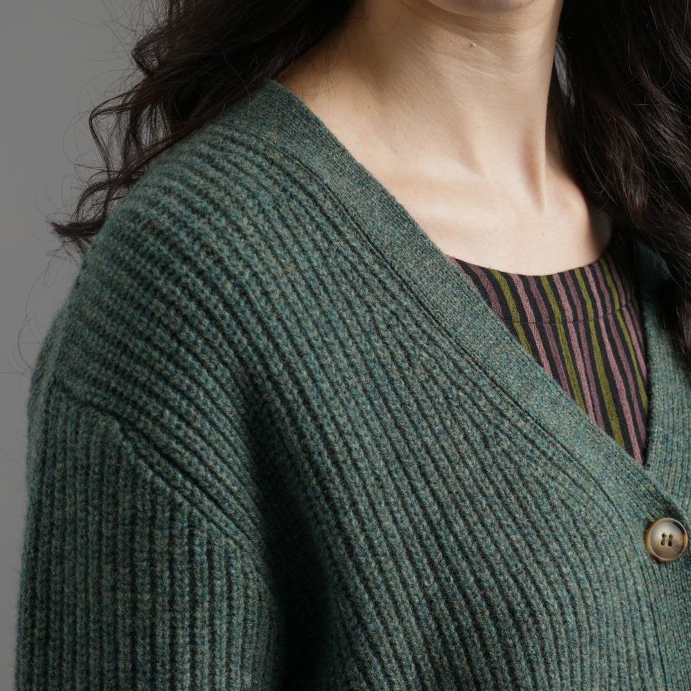 Amita Ribbed Cardigan