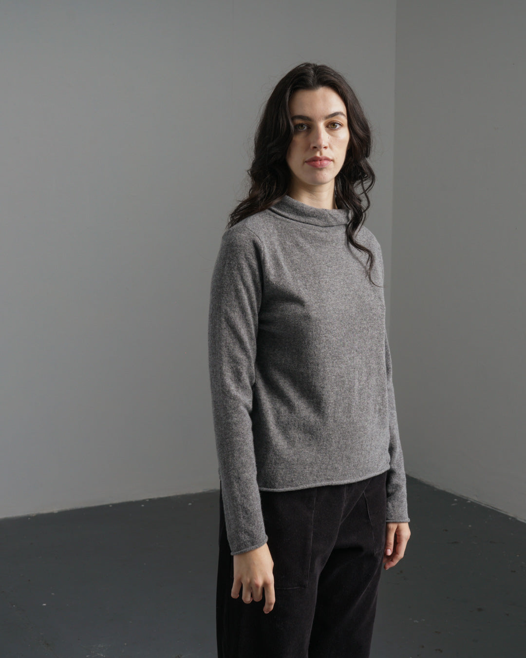 Aria Roll Neck Jumper
