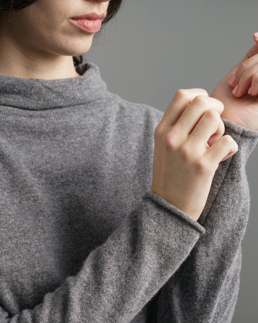 Aria Roll Neck Jumper