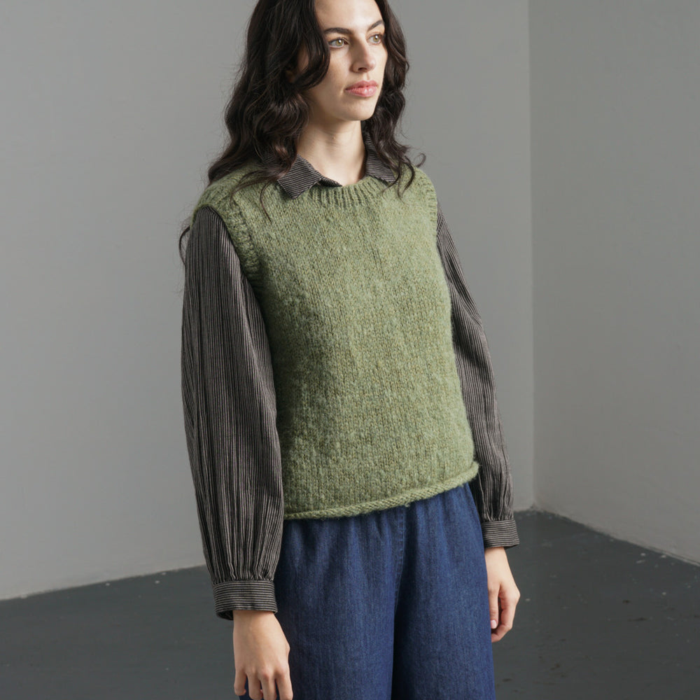 
                      
                        Heather Knitted Vest - BIBICO
                      
                    