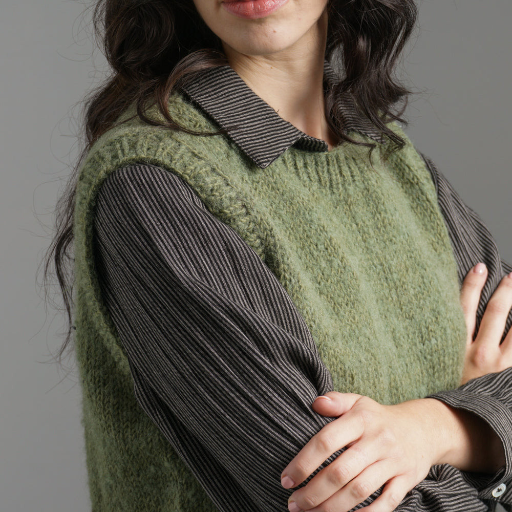 Heather Knitted Vest - BIBICO