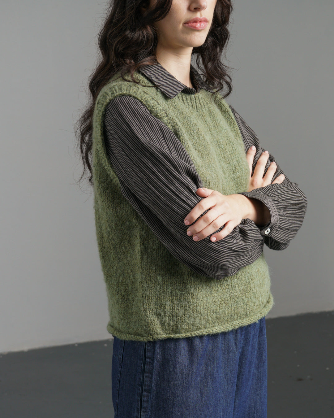 Heather Knitted Vest – BIBICO