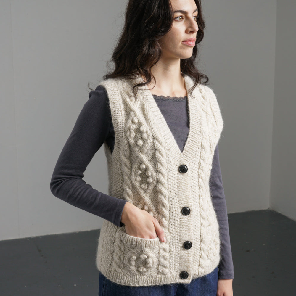 Bertie Aran Vest