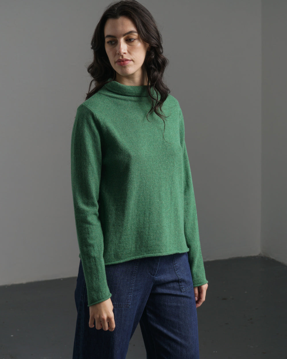 Aria Roll Neck Jumper
