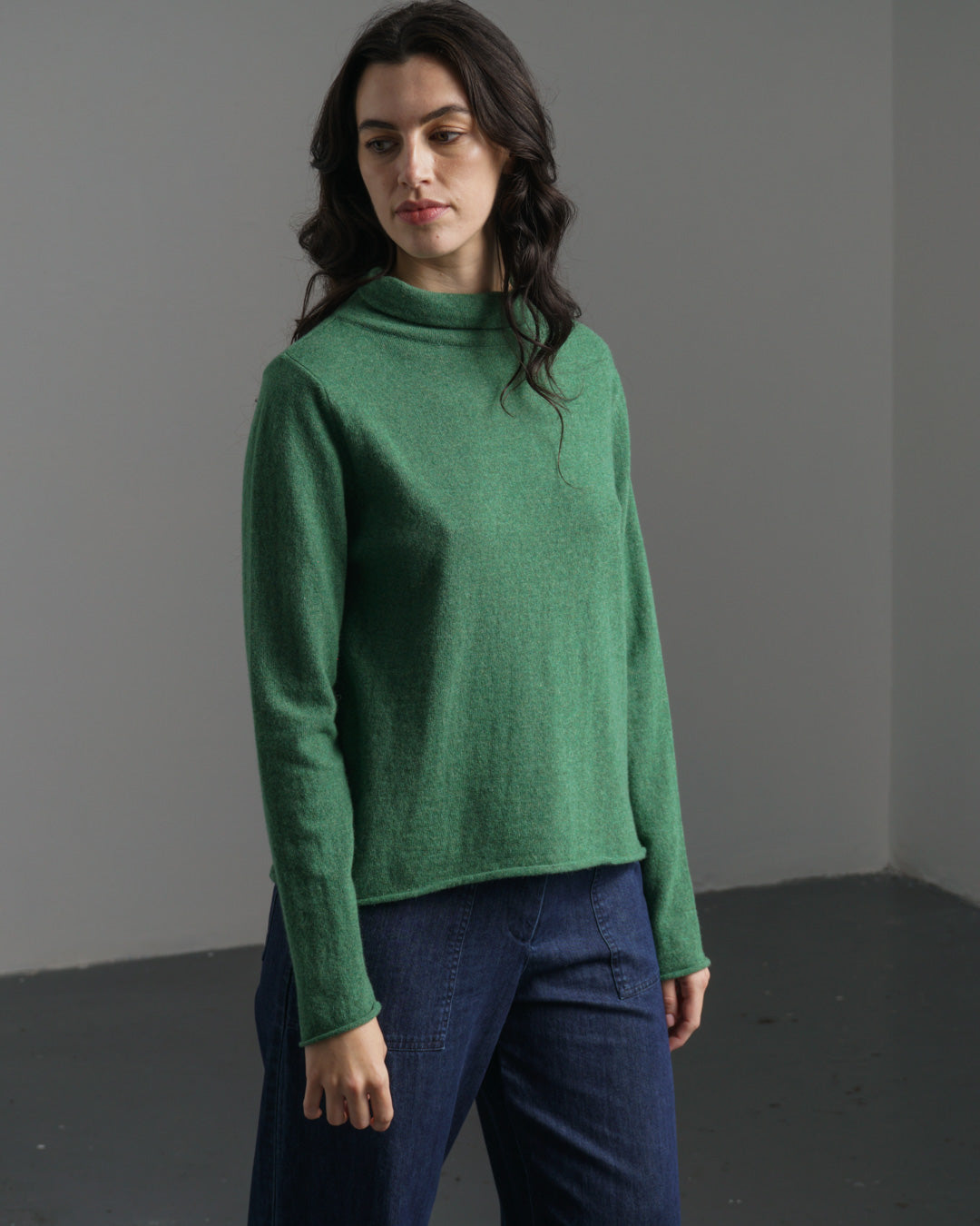 Aria Roll Neck Jumper