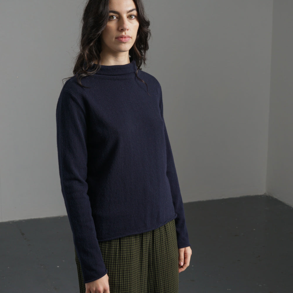 Aria Roll Neck Jumper - BIBICO