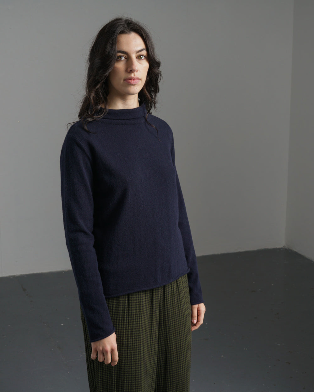 Aria Roll Neck Jumper - BIBICO