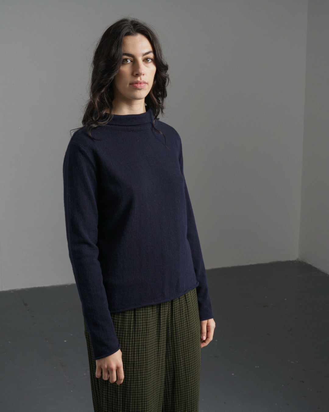 Aria Roll Neck Jumper - BIBICO