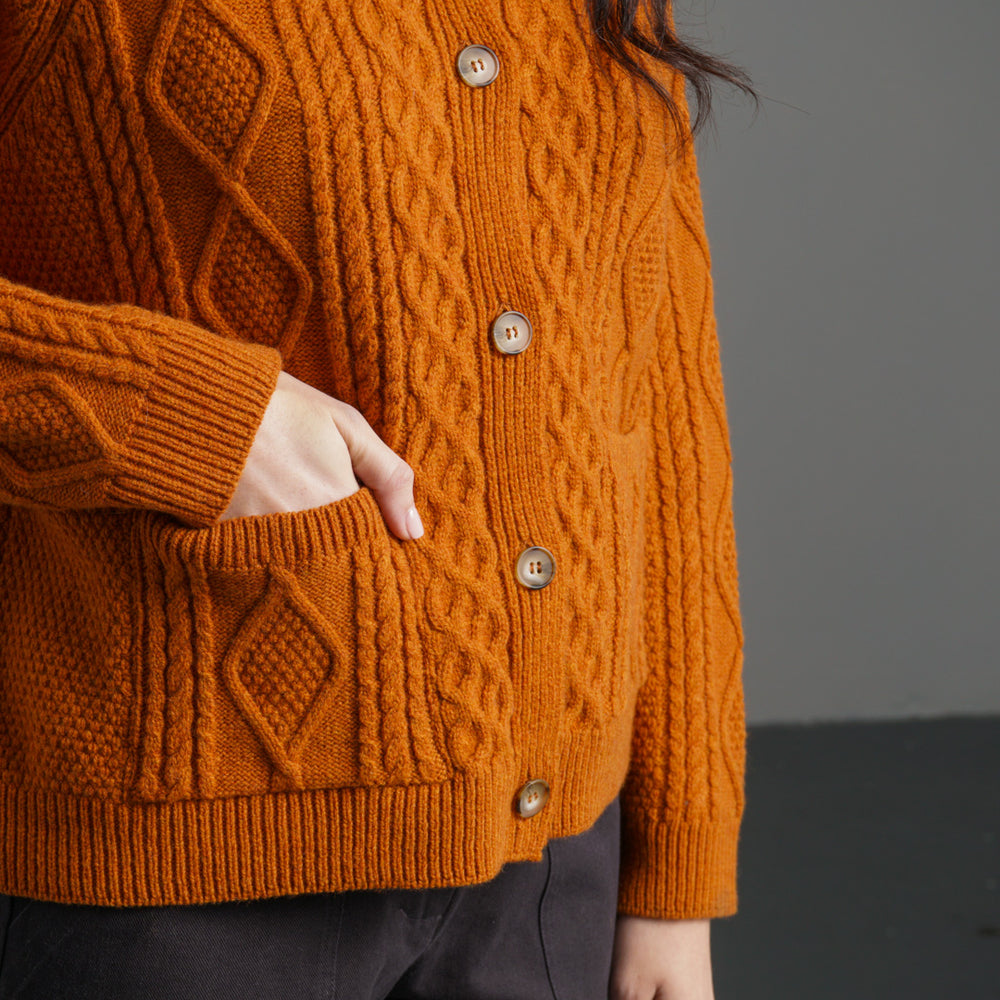 
                      
                        Derby Aran Cardigan - BIBICO
                      
                    