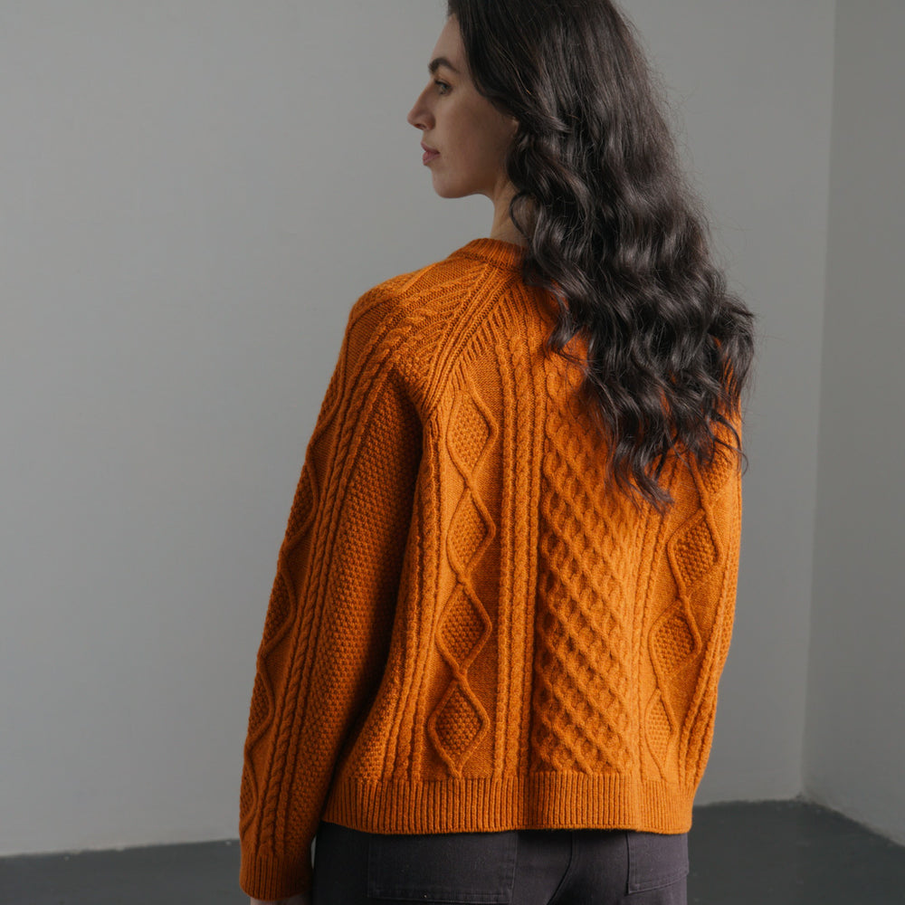 
                      
                        Derby Aran Cardigan - BIBICO
                      
                    