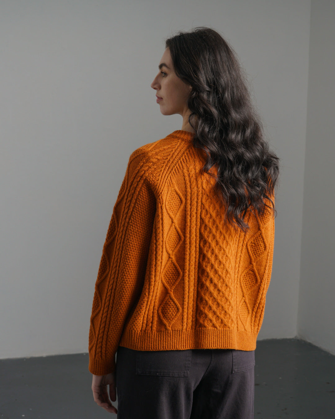 Derby Aran Cardigan - BIBICO