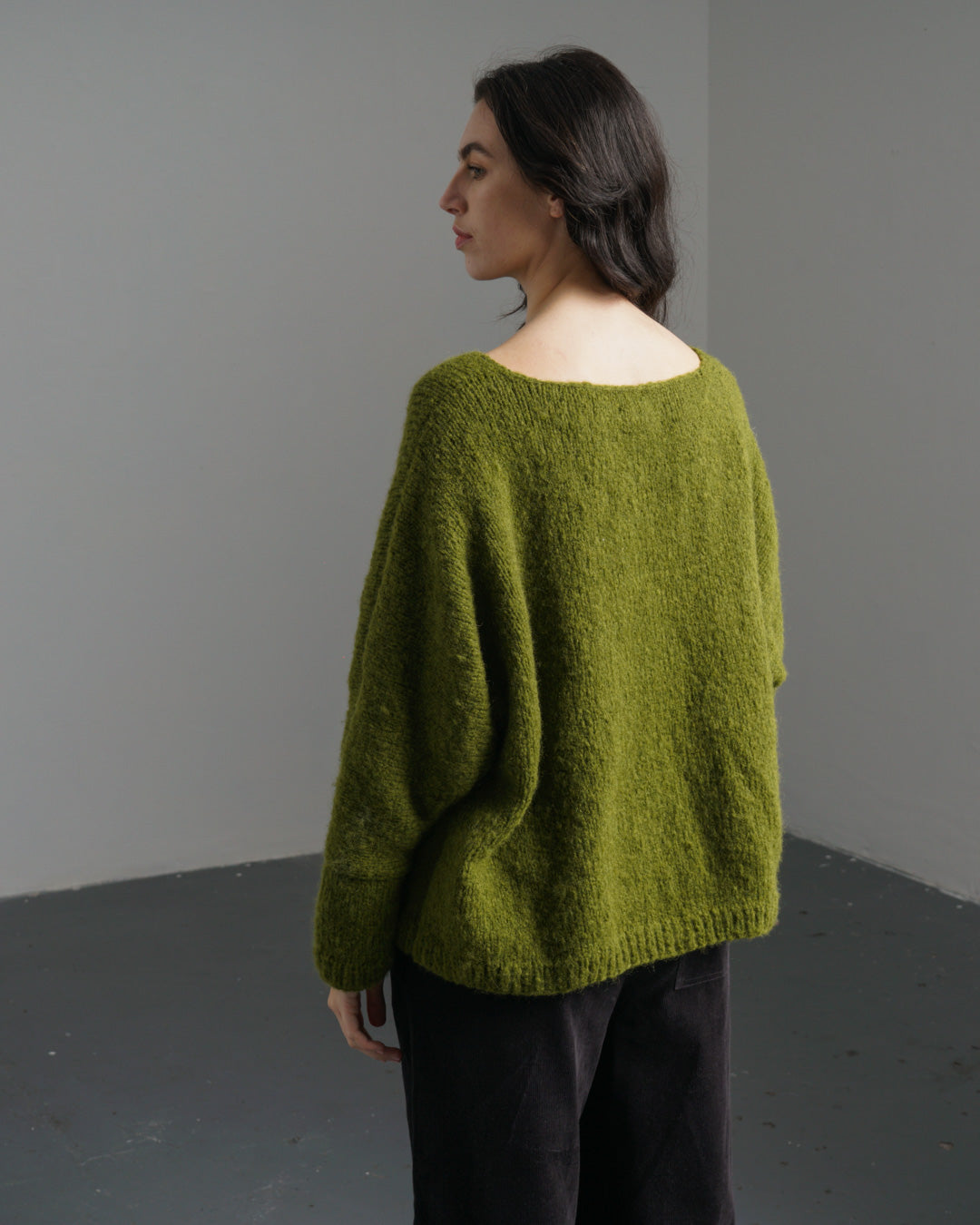 Leah V-neck Wool Jumper