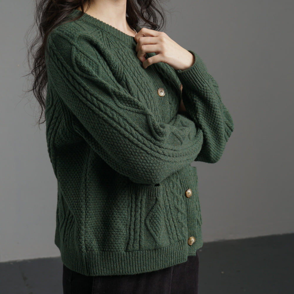 
                      
                        Derby Aran Cardigan
                      
                    