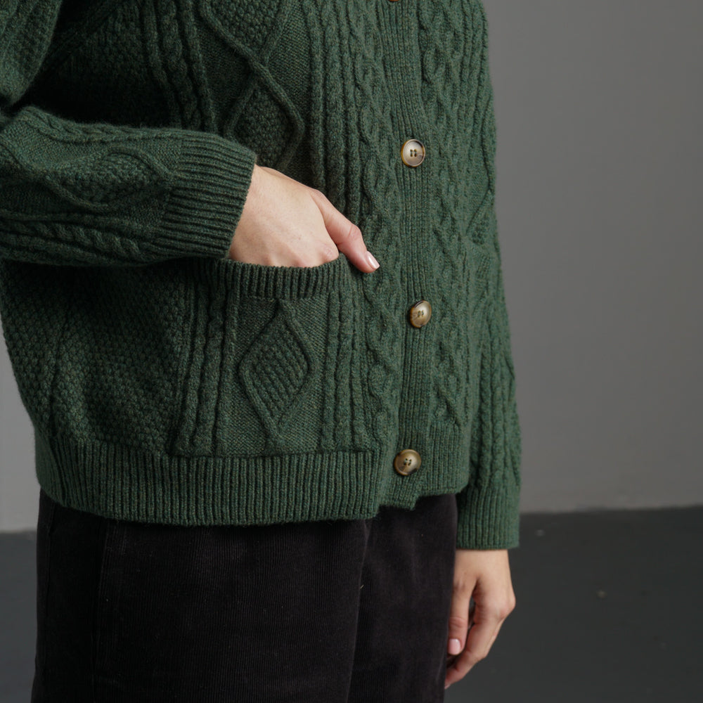 Derby Aran Cardigan