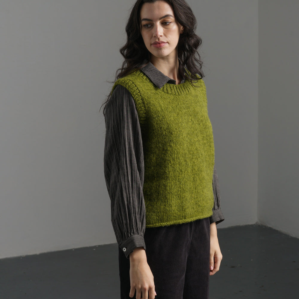 
                      
                        Heather Knitted Vest
                      
                    