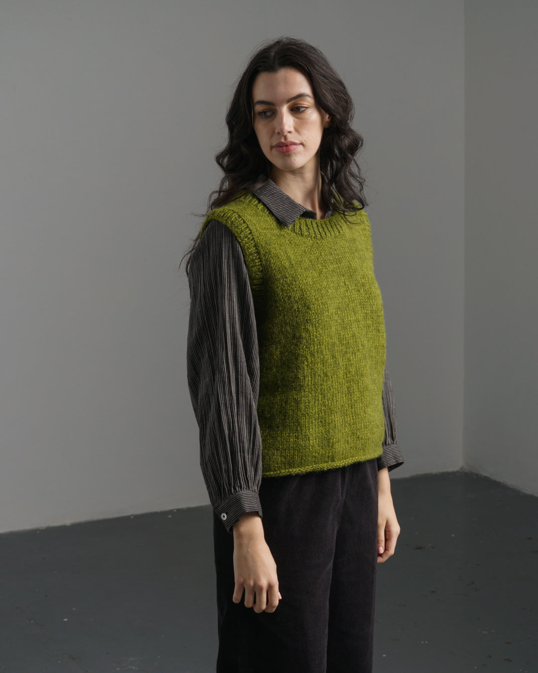 Heather Knitted Vest