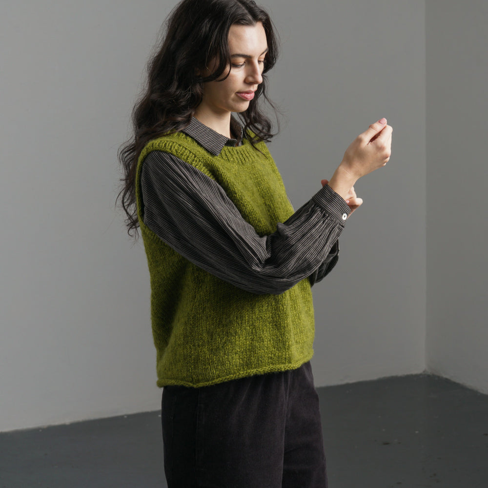 
                      
                        Heather Knitted Vest
                      
                    