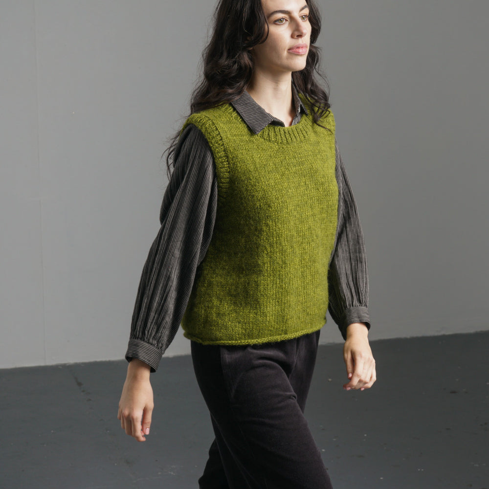 Heather Knitted Vest