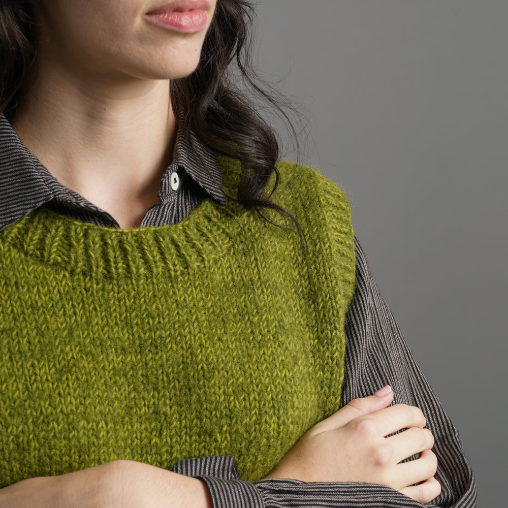 
                      
                        Heather Knitted Vest
                      
                    