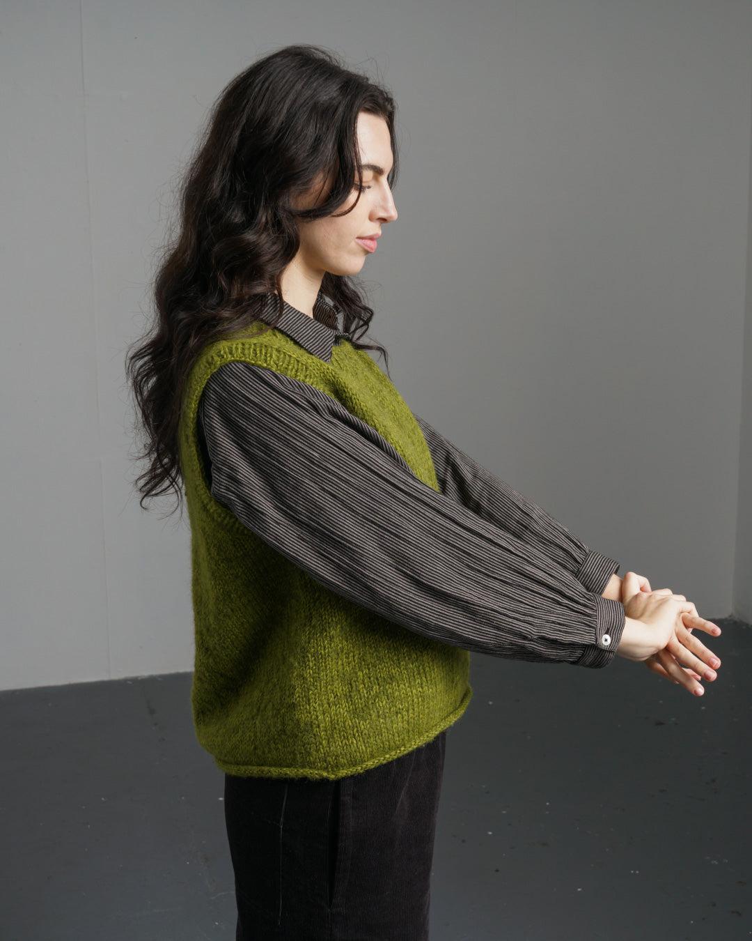 Heather Knitted Vest