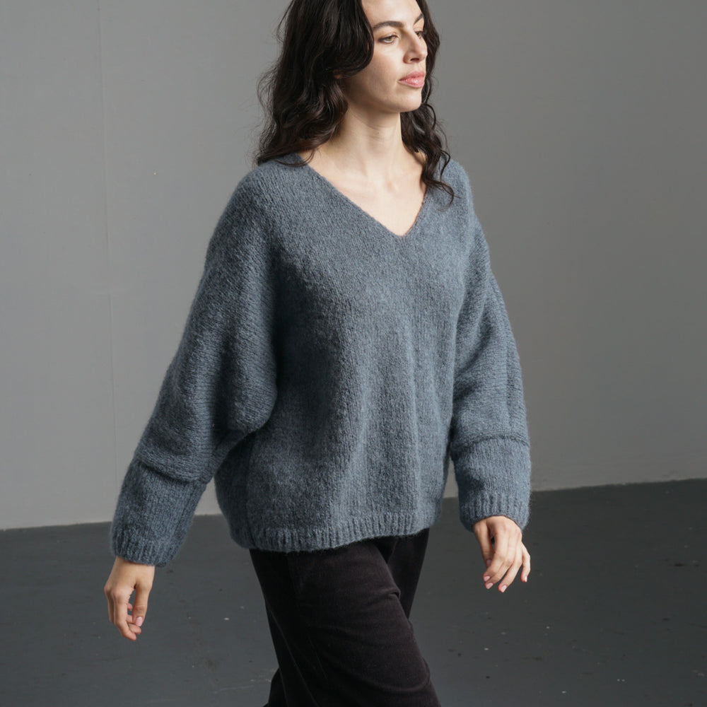 Leah V-neck Wool Jumper