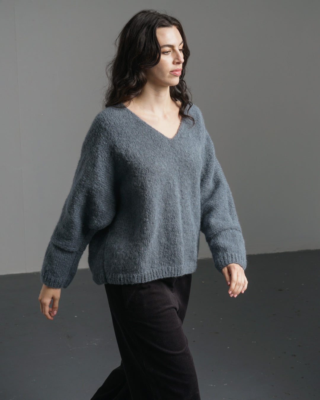 Leah V-neck Wool Jumper