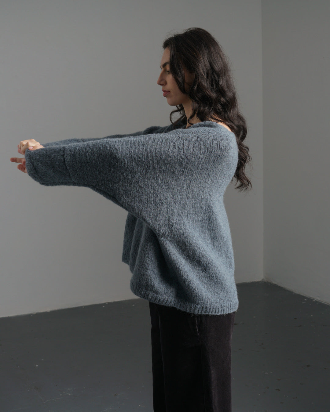 Leah V-neck Wool Jumper